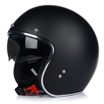 МОТОЦИКЛЬНЫЙ ШЛЕМ ОТКРЫТЫЙ | ВИТО СПЕЦИАЛЬ | ЧОППЕР КРЕЙЗЕР + ВИЗОР + СМЕСЬ