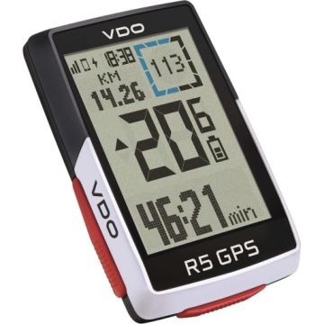 Компьютер для электровелосипеда VDO R5 GPS с 35 функциями