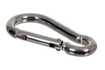 KARABIŃCZYK ALUMINIOWY 5x50 mm SREBRNY lekki