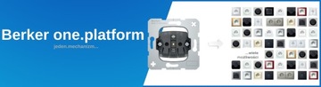 BERKER one.platform Соединитель с одним механизмом