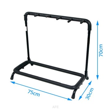 СКЛАДНАЯ МУЛЬТИСТЕНДА MGS5 ДЛЯ 5 ГИТАР + куб