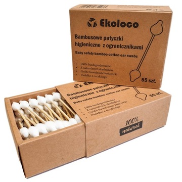 Patyczki higieniczne bambusowe Manicure x 48 opak.