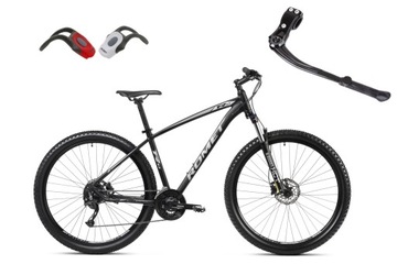 MTB ГОРНЫЙ ВЕЛОСИПЕД 29 ROMET RAMBLER R9.3 SHIMANO ОСВЕЩЕНИЕ И СВОБОДНАЯ ПОДСТАВКА