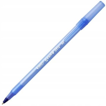 Długopis BIC Round M niebieski 1mm jednorazowy
