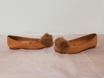 Балетки Zara Basic, размер 35, длина 23 см.