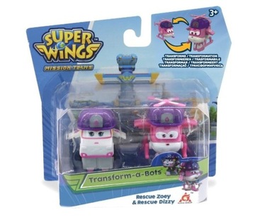 SUPER WINGS TRANSFORMACJ SAMOLOT FRUNIA DIZZY ZOEY