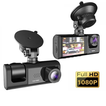 Kamera na deskę rozdzielczą W/ IR noktowizor nagrywania IPS 1080P
