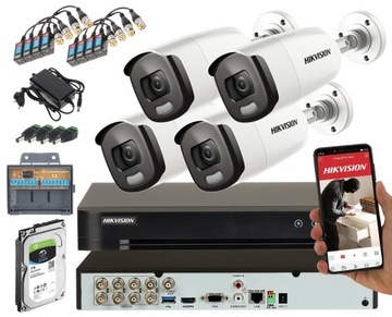 Monitoring domu Hikvision KOLOR W NOCY ACUSENSE