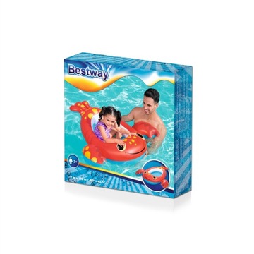 Bestway 34170 Łódka Miś do pływania 1.09m x 69cm