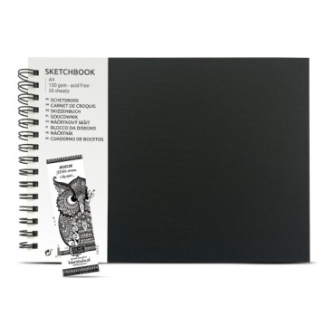 БОЛЬШОЙ НАБОР ДЛЯ РИСОВАНИЯ ПРОФЕССИОНАЛЬНЫХ КАРАНДАШЕЙ 36 ЦВЕТОВ + СКЕТЧБУК А4