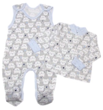 KOMPLET NIEMOWLĘCY ŚPIOCHY + KAFTANIK r.56 /16/