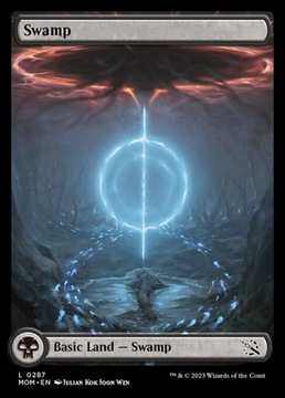 MTG MOM #287 Swamp