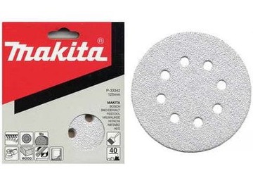 PAPIER ŚCIERNY RZEP 125MM 320 P-37459 Makita OTWOR