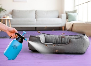 МИКРОКАПСУЛЯТНЫЙ СПРЕЙ ЖИДКИЙ КОНЦЕНТРАТ от БЛОХ НАБОР «БЕЗ ВРЕДИТЕЛЕЙ» 2в1