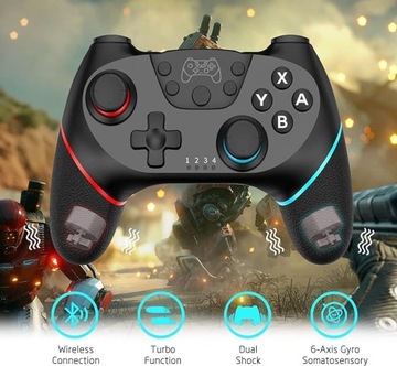 Беспроводная панель CuleedTec Dual Shock Nintendo Switch/Switch Pro