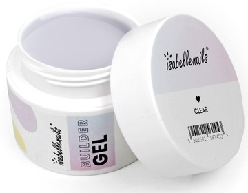 ŻEL BUDUJĄCY DO PAZNOKCI PRZEDŁUŻANIA - CLEAR - 50 G ISABELLENAILS