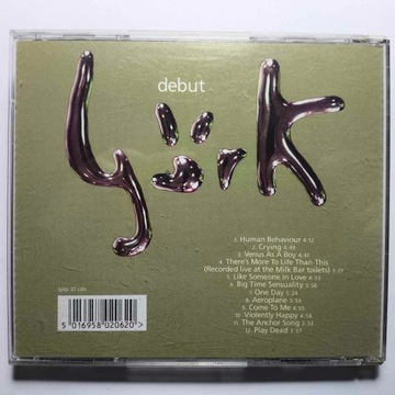 Бьорк Дебютный CD 1 Press 93' UK