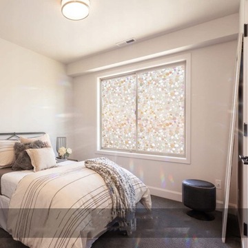 НАКЛЕЙКА НА ОКНО САМОКЛЕЯЩАЯСЯ БЕЗ КЛЕЯ 3D 60х200см