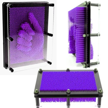 TABLICA SZPILKOWA PIN ART 3D PINART DUŻA XXL GADŻET ZABAWA PREZENT