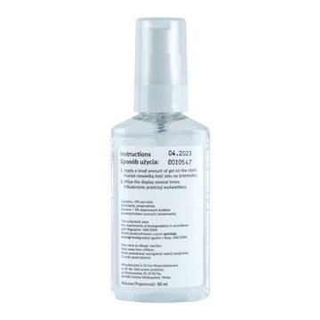 Żel czyszczący 3mk do LCD 50 ml