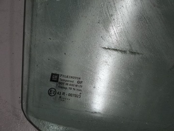 СТЕКЛО ДВЕРИ OPEL VECTRA ЛЕВОЕ ЗАДНЕЕ 43R-007023 6..