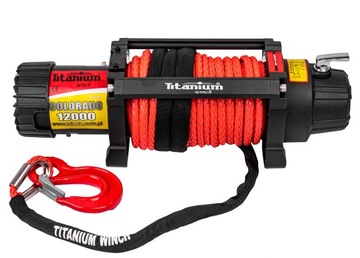 WYCIĄGARKA WCIĄGARKA DO LAWETY TITANIUM 12000L 12V