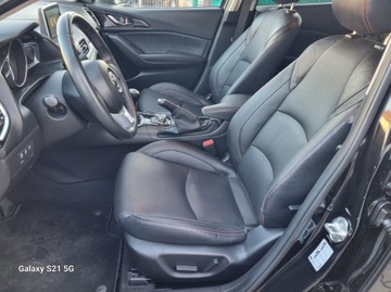 Mazda 3 III Sedan 2.0 SKYACTIV-G 120KM 2014 Mazda 3 III 2.0 120KM nawigacja skóra ksenony alufelgi super stan gwarancja, zdjęcie 9