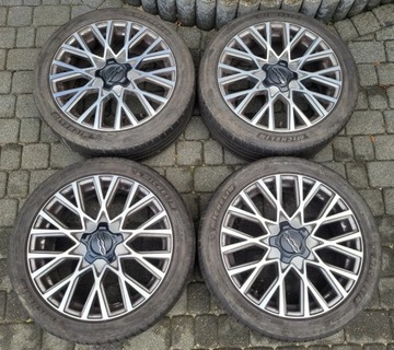 FIAT 500X ALUSY ALUFELGI KOŁA FELGI ALUMINIOWE 225/45 18 LETNIE