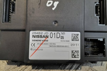 MODUL POHODĚ NISSAN X-TRAIL (T31) 284B2JD01D 2.0L DIESEL 110KW 2009