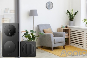 Умный видеодомофон Aqara G4, черный | Видеодомофон | Звонок в дверь, Кэм.