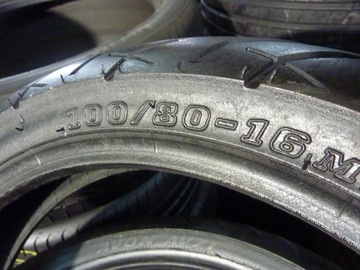 Б/У МОТОЦИКЛОВАЯ шина 100/80-16 IRC SS530 F M3628
