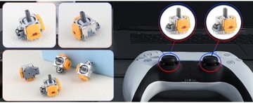 2 аналоговых магнитных джойстика для PS5 Dualsense