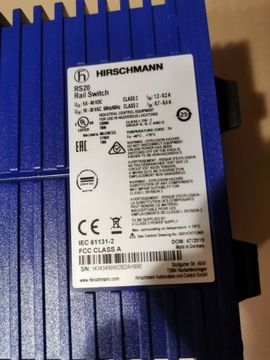 Ethernet Switch Hirschmann - RS20-1600