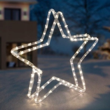 РОЖДЕСТВЕНСКАЯ ЗВЕЗДА LED 3D НАРУЖНОЕ УКРАШЕНИЕ XXL