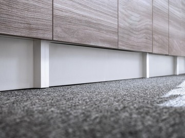 Кухонная мебель ЭДЕК 1 - ГЛАМУР ДЕРЕВО + БЕЛЫЙ