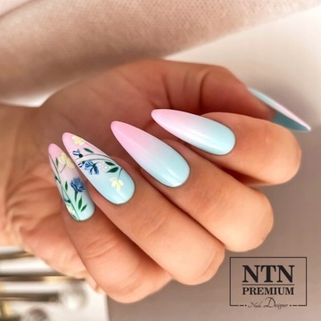 Набор для наращивания гелевых ногтей + аксессуары