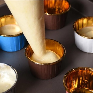 БУМАЖНЫЕ СТАКАНКИ, PINK CUP, 20 шт, ДЛЯ КЕКСОВ, МАФФИНЫ, ЧАШКИ 492