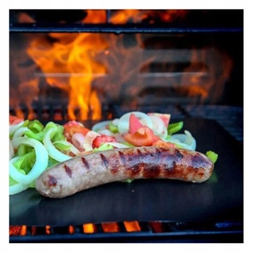 Тефлоновый коврик для гриля, многоразовая подставка для гриля, 40 x 33 см, 4 шт.