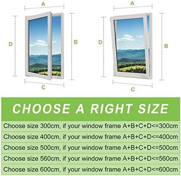 Уплотнитель окна Maylove для кондиционера 400 CM