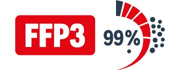 БИОЗАЩИТНАЯ АНТИВИРУСНАЯ МАСКА С ИОНАМИ СЕРЕБРЯ FFP3