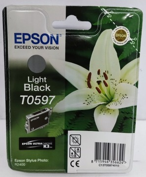 Tusz Epson T0597 Light Black C13T05974010 07.2012