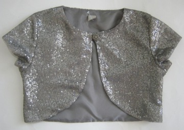 Ang. TU wizytowe bolerko, cekiny 122 nowe