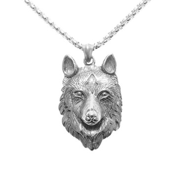 Кулон с волком Волк