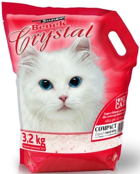 Benek Crystal Compact 7,6L Gwiezdny pył dla kota