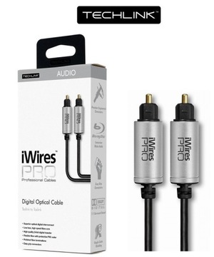Kabel OPTYCZNY Toslink iWires PRO 5m TECHLINK