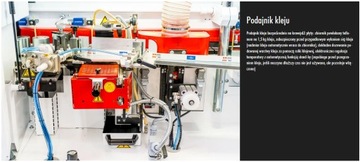 Кромкооблицовочный станок LANGE, предварительное фрезерование, скребки - НЕ SCM FELDER