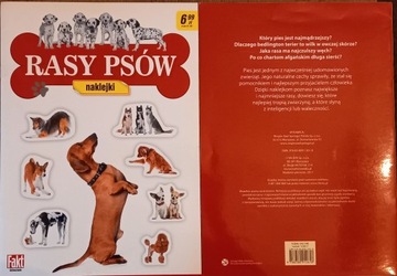 RASY PSÓW , NAKLEJKI