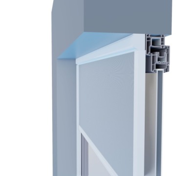 Рулонная москитная сетка 160 x 180 см, ANTRACITE