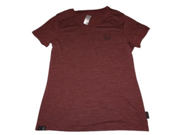 Forclaz Travel 100 женская треккинговая футболка с короткими рукавами из мериносовой шерсти