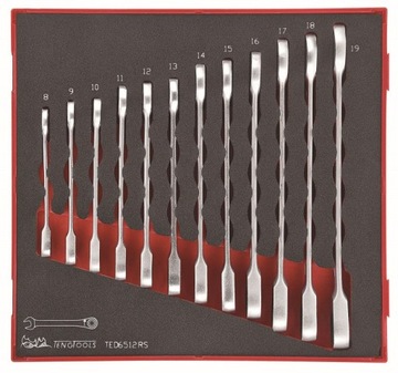 Klucz płasko-oczkowy Teng Tools
